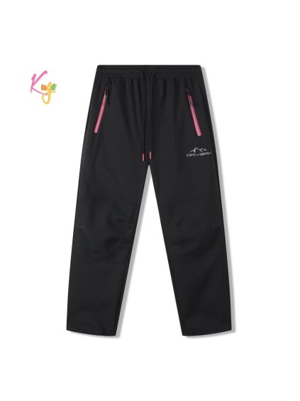 Dívčí softshellové kalhoty, zateplené - KUGO HK9787