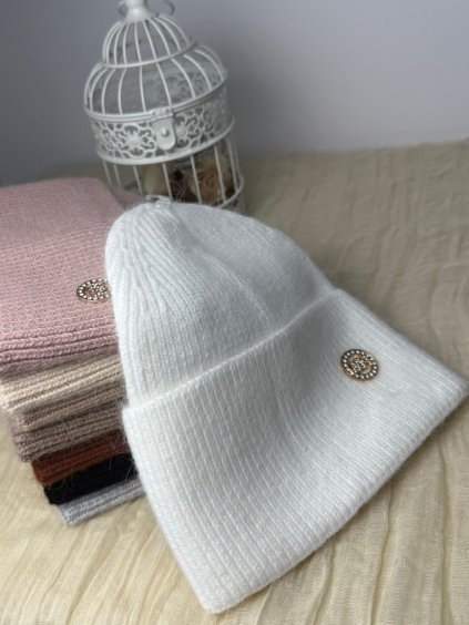 Čepice zimní dámská (ONE SIZE) TandN PVE25002/DUR (Velikost ONE SIZE, Barva béžová)