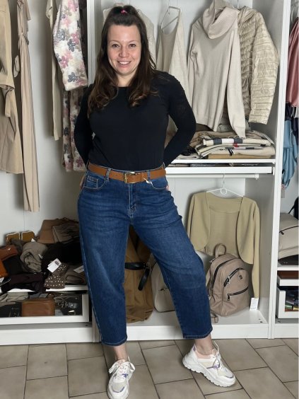 Rifle dlouhé dámské (XS-L) M.SARA MSR25LX025SK170-3/DUR (Velikost XS, Barva modrá)