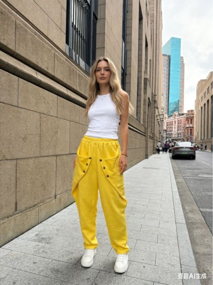 Tepláky outdoorové dámské nadrozměr (48/50/52 ONE SIZE) ITALSKÁ MÓDA IM426015