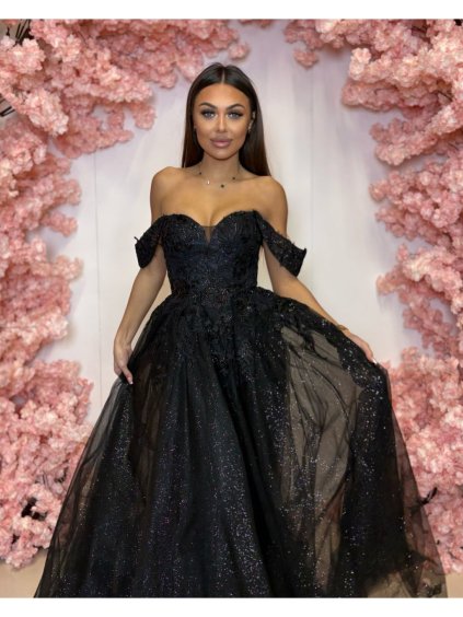 Šaty dlouhé společenské na ramínka dámské LIMONCELLO (34-40) POLSKÁ MÓDA PMLPT26002-5