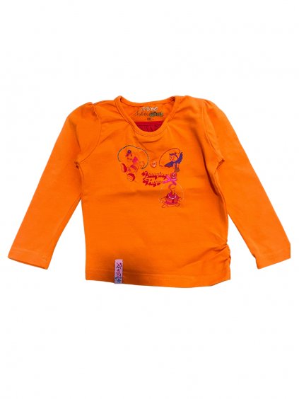 Tričko dlouhý rukáv kojenecké dětské dívčí (80-110) KUGO T5117