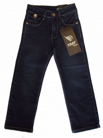 Rifle jeans dětské (98-128) KUGO ZK03 modrá 98