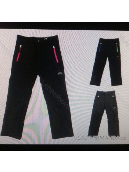 Kalhoty softshell s prodyšnou podšívkou dětské chlapecké dívčí (98-128) KUGO B609
