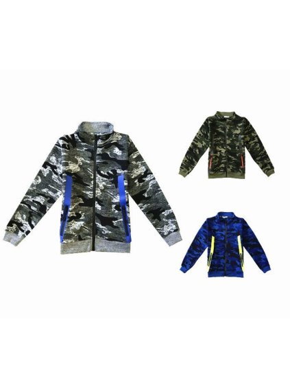 Mikina outdoor teplá dorost chlapecká (134-164) KUGO K5205
