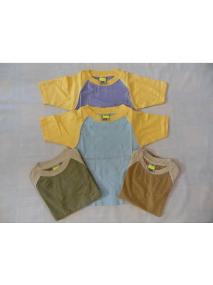 Tričko kr. rukáv kojenecké/dětské chlapecké (74-134) QUEEN Q-001 fialová 104 (Barva fialová, Velikost 92)