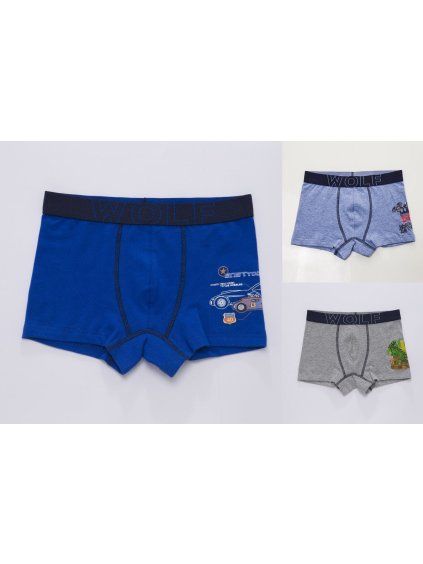 Boxerky(98/104-122/128) WOLF L2781B