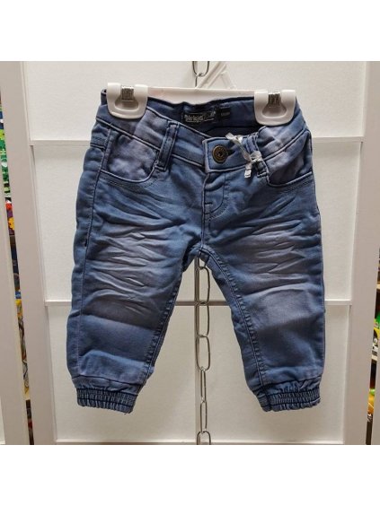 Rifle jeans slabé kojenecké dívčí (62-86) DIRKJE BABYWEAR 35W-24432X (Barva modrá světlá, Velikost 86)