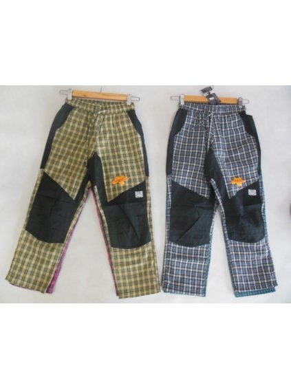 Kalhoty outdoor dorost chlapecké slabé plátěné bavlněné (134-164) NEVEREST F-1007C