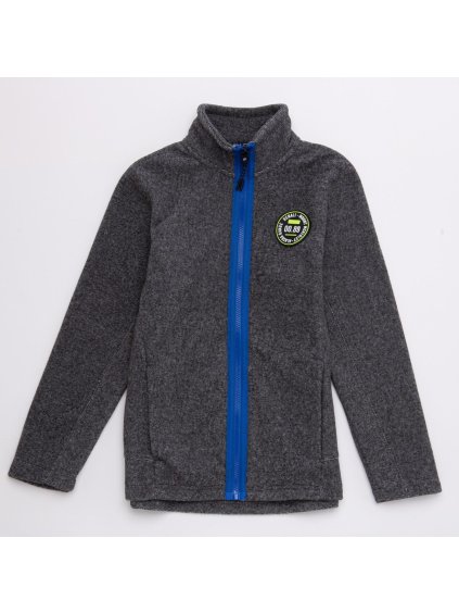 Mikina flaušová fleece dorost chlapecká (134-164) WOLF B2942