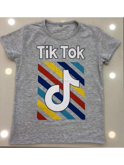 Tričko krátký rukáv dětské dorost chlapecké (128-176) TUZZY TURECKÁ MÓDA TM220011