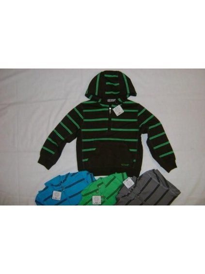 MIKINA DĚTSKÁ CHLAPECKÁ WOLF M2146 modrá 98