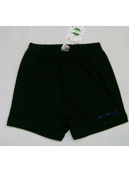 ŠORTKY DĚTSKÉ DÍVČÍ COANDIN KC302 černá 128