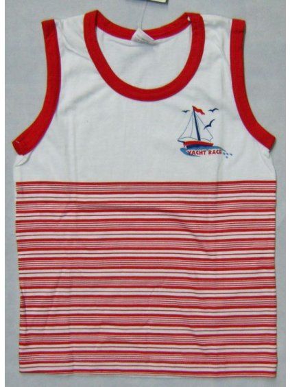 TÍLKO DĚTSKÉ DÍVČÍ CALVI 800-TDC bílo-červená 110