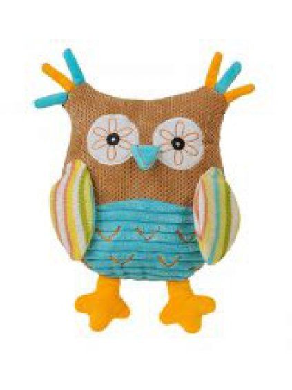 Sova s chrastítkem babyono