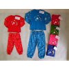 Pyžamo dlouhé kojenecké a dětské dívčí a chlapecké (80-110) KUGO P8602 tm.modrá 92 (Barva modrá světlá, Velikost 110)