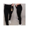Rifle jeans dámské nadrozměrné (30-42) M.SARA MA122MS2150-13/DR (Velikost 30, Barva Černá)