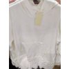 Mikina se spodničkou dlouhý rukáv dámská (S/M ONE SIZE) ITALSKá MÓDA IM921002/DR (Velikost S/M/L, Barva tmavě béžová)