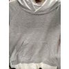Mikina se spodničkou dlouhý rukáv dámská (S/M ONE SIZE) ITALSKá MÓDA IM921002/DR (Velikost S/M/L, Barva tmavě béžová)