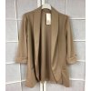 Sako tenké jarní dlouhý rukáv dámské (S/M ONE SIZE) ITALSKÁ MÓDA IMD21189/DR (Velikost S/M/L, Barva bílá)