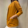 Sako tenké jarní dlouhý rukáv dámské (S/M ONE SIZE) ITALSKÁ MÓDA IMD21189/DR (Velikost S/M/L, Barva bílá)