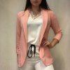 Sako tenké jarní dlouhý rukáv dámské (S/M ONE SIZE) ITALSKÁ MÓDA IMD21189/DR (Velikost S/M/L, Barva bílá)
