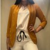 Sako tenké jarní dlouhý rukáv dámské (S/M ONE SIZE) ITALSKÁ MÓDA IMD21189/DR (Velikost S/M/L, Barva bílá)