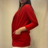 Sako tenké jarní dlouhý rukáv dámské (S/M ONE SIZE) ITALSKÁ MÓDA IMD21189/DR (Velikost S/M/L, Barva bílá)