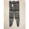 Kalhoty vzorované dlouhé dámské (S-XXL) TURECKÁ MODA TM921A-362/DR