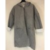 Kabát na zip dlouhý rukáv flauš s kapucí dámská nadrozměr (2XL/3XL ONE SIZE) ITALSKÁ MÓDA IM4212548/DR (Velikost 2XL/3XL, Barva Černá)
