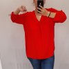 Šaty košilové s páskem dlouhý rukáv dámské (2XL/3XL ONE SIZE) ITALSKÁ MÓDA IM321525/DR (Velikost 2XL/3XL, Barva Černá)
