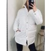 Bunda slabá jarní šusťáková dámská (S/L ONE SIZE) ITALSKÁ MÓDA IMM2183013/DR (Velikost S/M/L, Barva béžová)