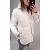 Bunda slabá jarní šusťáková dámská (S/L ONE SIZE) ITALSKÁ MÓDA IMM2183013/DR (Velikost S/M/L, Barva béžová)