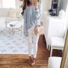 Nohavice riflové dámske skinny (34-42 ) MISS ANNA MA119E04-6/DR