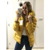 Bunda zimní s kapucí dámská (S-2XL) GLO-STORY GLO21WMA-2583Y