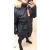 Kabát parka zimní dámská nadrozměr (3XL-7XL) POLSKÁ  MÓDA MTN21MHM-W557BIG