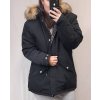 Kabát parka zimní dámská nadrozměr (3XL-7XL) POLSKÁ  MÓDA MTN21MHM-W557BIG