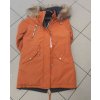 Kabát parka zimní dámská nadrozměr (3XL-7XL) POLSKÁ  MÓDA MTN21MHM-W557BIG