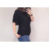 Tunika s vodou krátký rukáv dámské neon (L/XL ONE SIZE) ITALSKÁ MÓDA IMD22VODA/DR (Velikost S/M/L, Barva Černá)