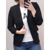 Sako tenké jarní dlouhý rukáv dámské (S/M ONE SIZE) ITALSKÁ MÓDA IMD21755/DR (Velikost S/M/L, Barva červená)