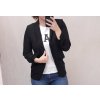 Sako tenké jarní dlouhý rukáv dámské (S/M ONE SIZE) ITALSKÁ MÓDA IMD21755/DR (Velikost S/M/L, Barva červená)