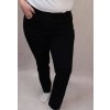 Rifle jeans dámské nadrozměrné s gumou v pase (40-52) SMILING SAL22W856