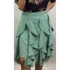 Sukně elegantní dámská (uni s/m) ITALSKá MóDA IMM20202 (Velikost S/M/L, Barva Černá)