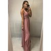 Šaty dlouhé společenské elegantní plesové dámské (UNI S/M) ITALSKÁ MÓDA IMM20FL5620 (Velikost S/M/L, Barva bílá)
