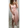 Šaty dlouhé na ramínkách letní dámské (uni s-m) ITALSKá MóDA IMM20MS52120/DR (Velikost S/M/L, Barva Černá)