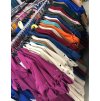 Šaty elegantní košilové 3/4 dlouhý rukáv dámské (UNI S/M) ITALSKÁ MÓDA IMM20817/DR (Velikost S/M/L, Barva tmavě béžová)