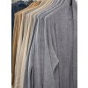 Cardigan pletený teplý dlouhý rukáv dámský (UNI S/M) ITALSKÁ MÓDA IMM20594/DR