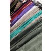 Souprava mikina krátká tepláky dlouhé dámská (S/M ONE SIZE) ITALSKÁ MÓDA IMM2032093/DU (Barva bílá)