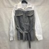 Košile dlouhý rukáv dámská (S/M ONE SIZE) ITALSKÁ MÓDA IMM21282/DR (Velikost S/M/L, Barva Černá)