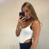 Body na ramínka dámské (S/M ONE SIZE) ITALSKÁ MÓDA IMM211583 (Velikost S/M/L, Barva bílá)